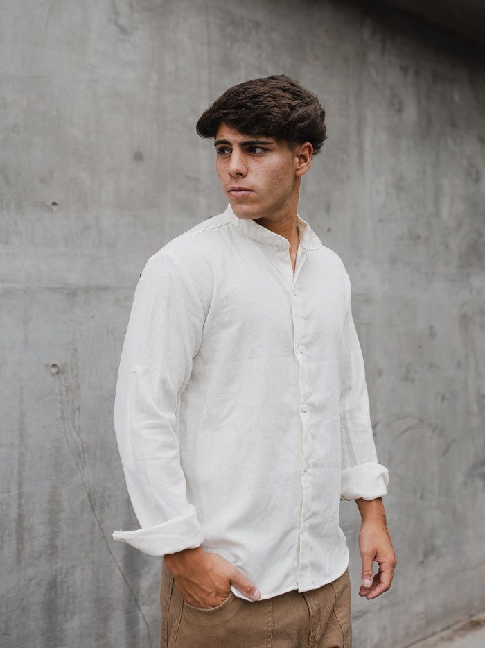 CAMISA MAO ML BLANCA