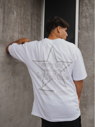 REMERA STAR BLANCO