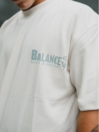 REMERA OVER BALANCE CRUDO