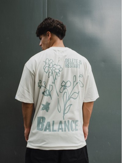 REMERA OVER BALANCE CRUDO