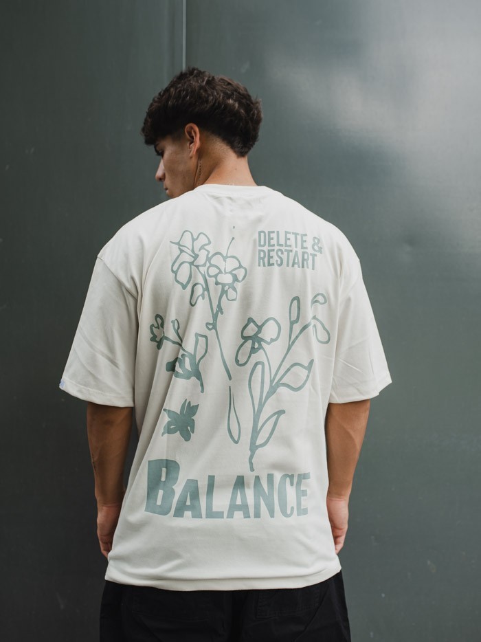 REMERA OVER BALANCE CRUDO