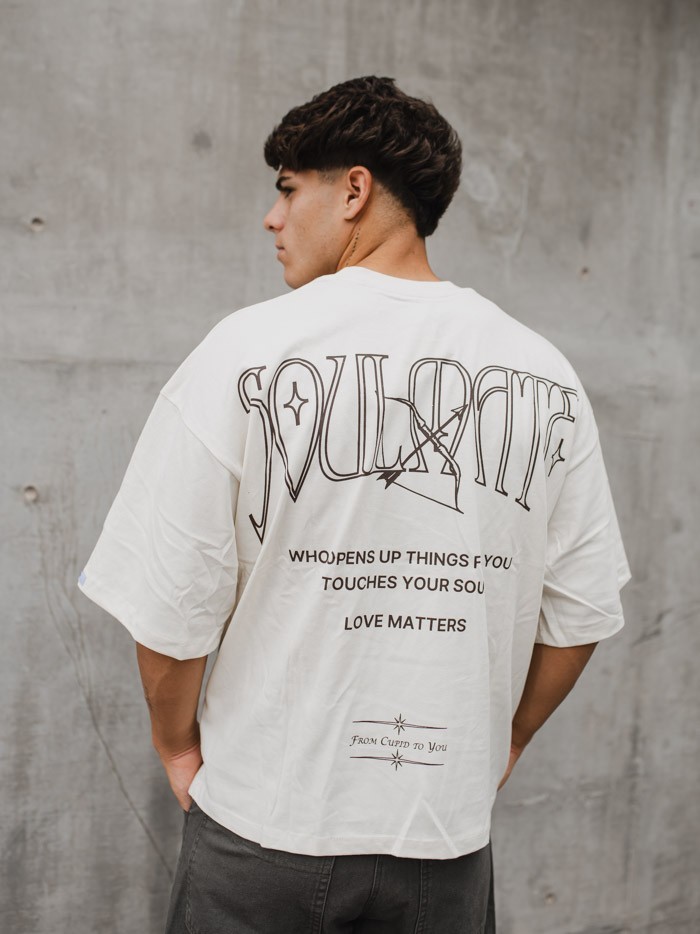 REMERA BOXY SOULMATE CRUDO