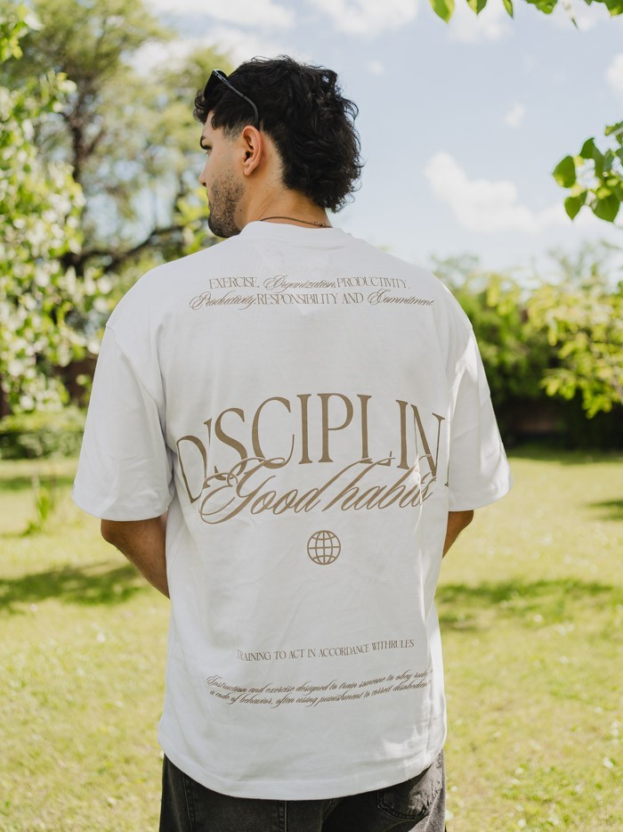 REMERA DISCIPLINA BLANCA