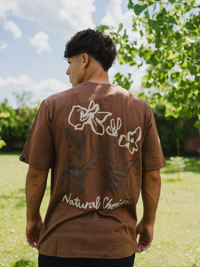 REMERA NATURAL CHOICE CHOCOLATE