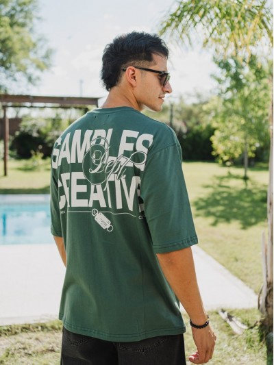 REMERA TEE TAG VERDE