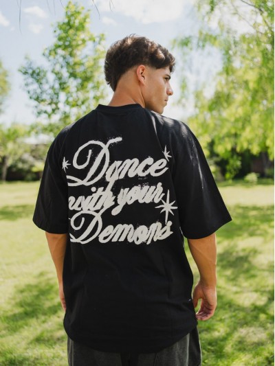 REMERA DANCE NEGRO