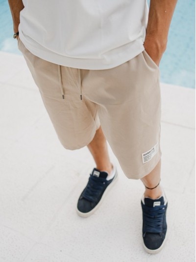 BERMUDA JOGGER BEIGE T.E.