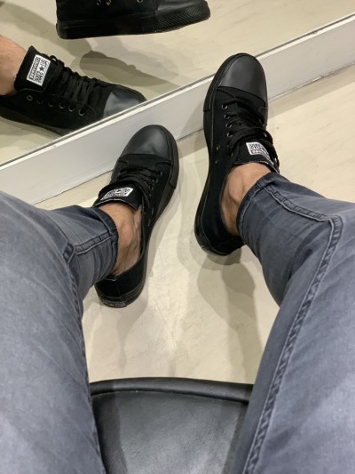 CONVERSE TOTAL BLACK