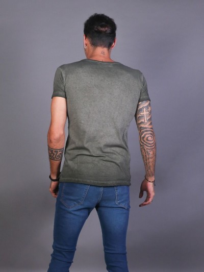 REMERA MALTINTO VERDE MILITAR