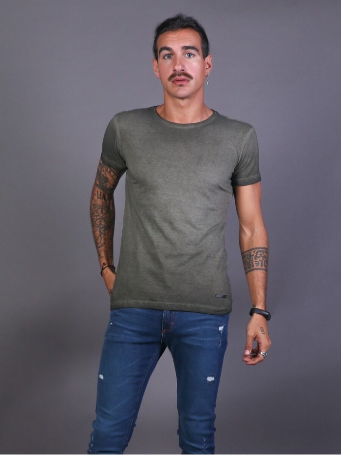 REMERA MALTINTO VERDE MILITAR