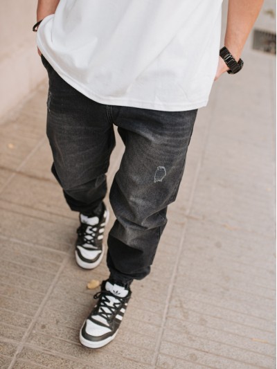 JOGGER JEAN MIKE NEGRO