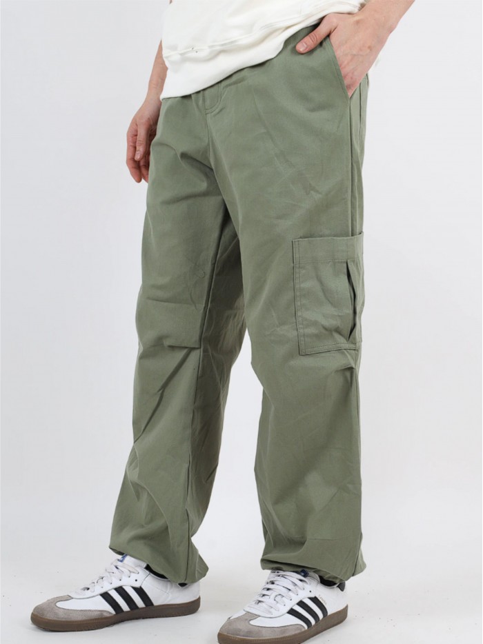 PANTALON CARGO PARACHUTES VERDE