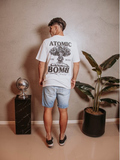 REMERA ATOMIC BLANCO