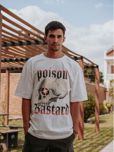 REMERA POISON BLANCA