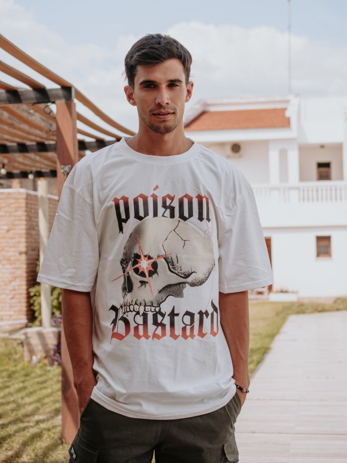 REMERA POISON BLANCA