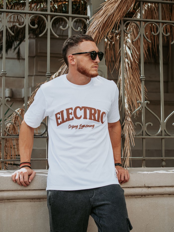 REMERA ELECTRIC BLANCO