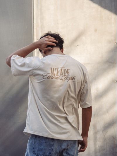 REMERA ETERNALPEOPLE BEIGE