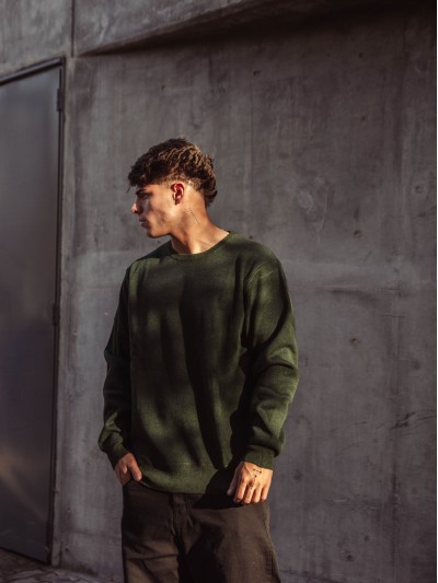 SWEATER LISO VERDE