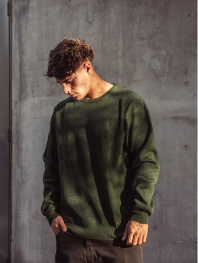 SWEATER LISO VERDE