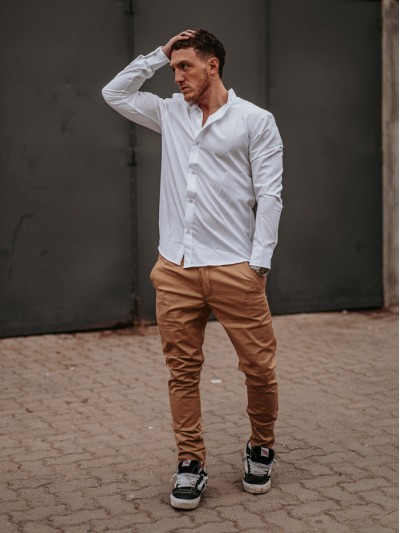 PANTALON CHINO CAMEL