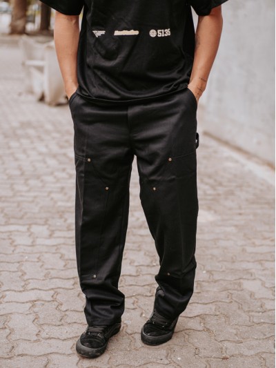 PANTALON CARPINTERO NEGRO