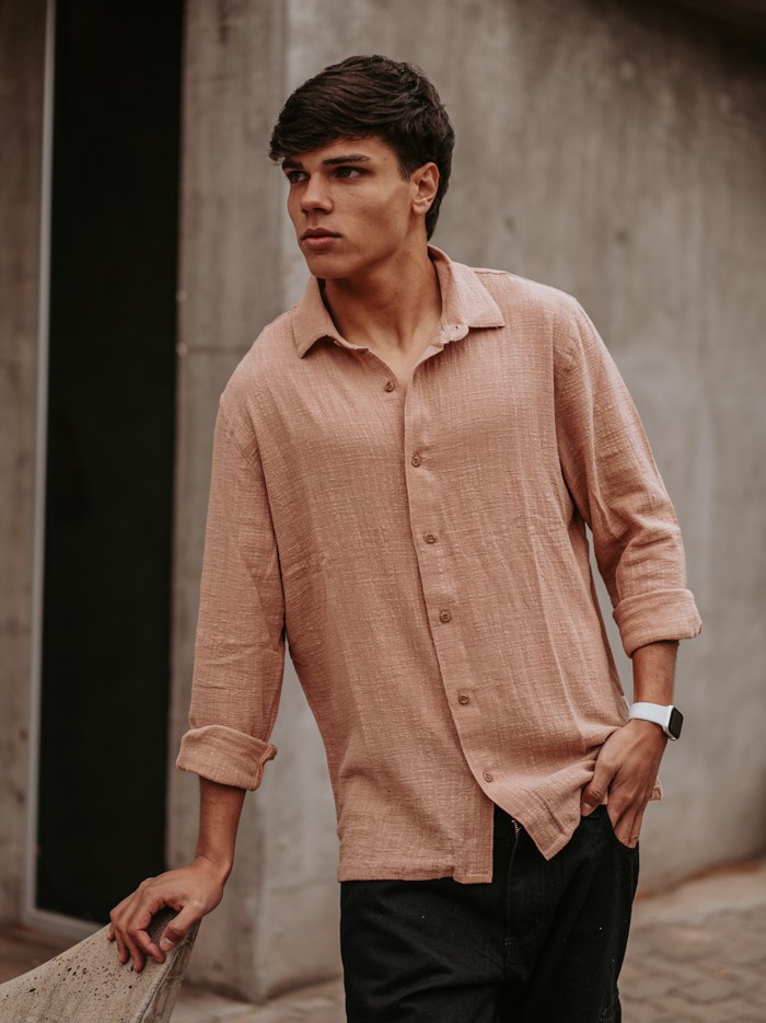 CAMISA TULUM CAMEL