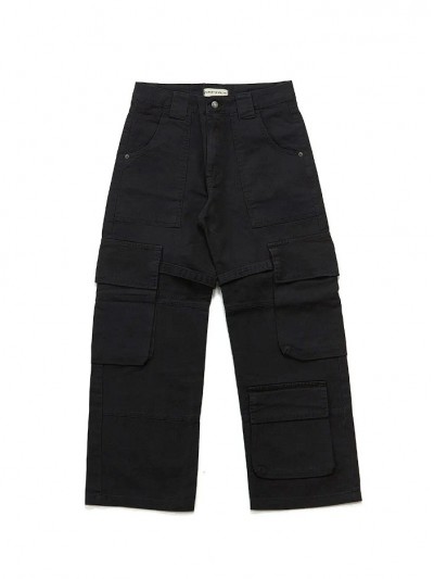 PANTALON CARGO DEMIAN BLACK