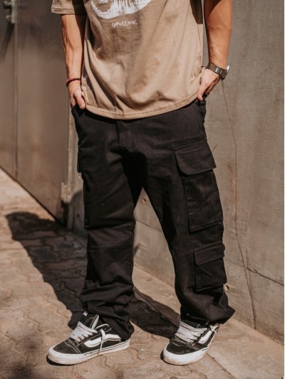 CARGO BAGGY NEGRO 235