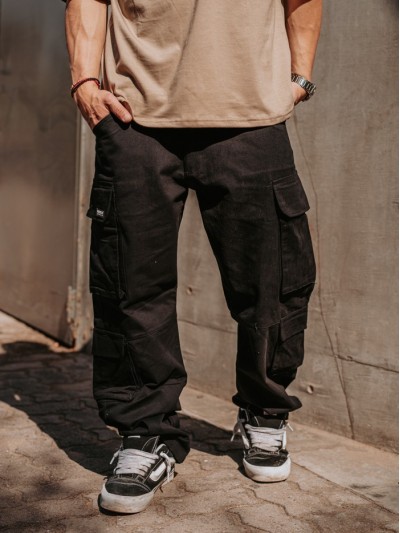 CARGO BAGGY NEGRO 235