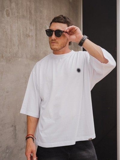 REMERA KANYE BOXY MADEIN WHITE