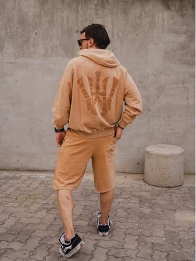 HOODIE BL PROCESS ACID BEIGE